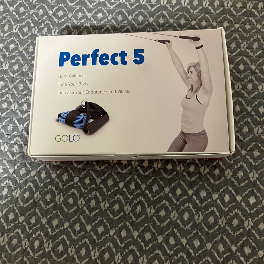 Perfect 5 Resistance Bands - Black and Blue